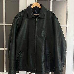 Vintage GAP Genuine Leather Jacket XL